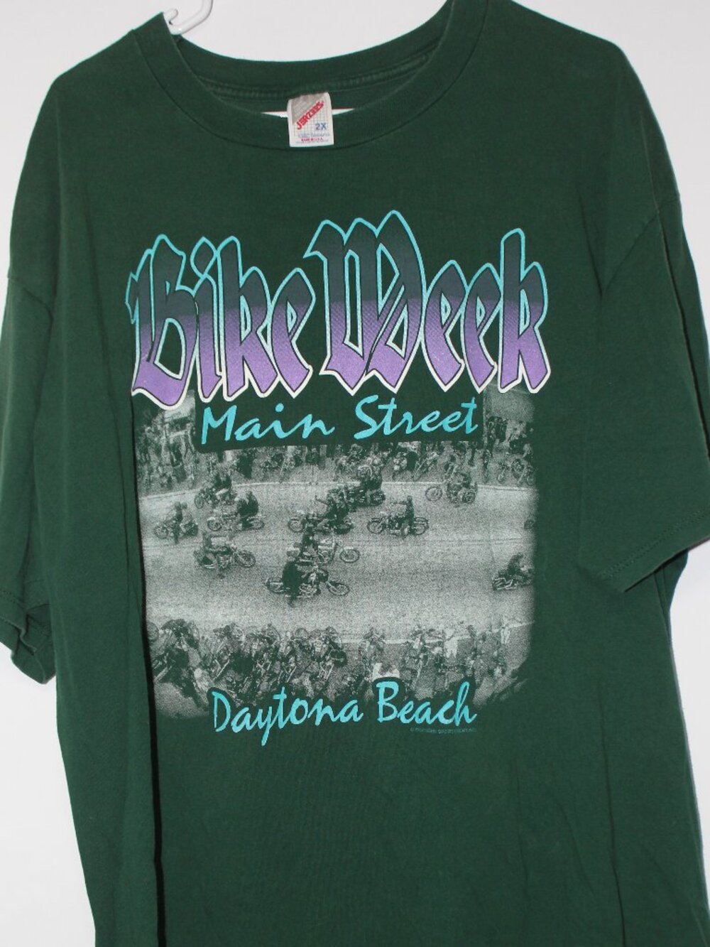 Vintage 1994 Daytona Beach Bike Week T-Shirt Jerzees USA Men’s 2XL XXL